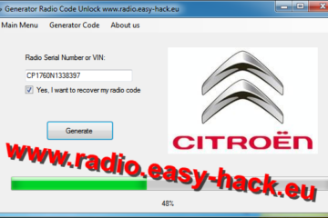 Citroen Radio Code Generator To Unlock All Citroen Car Radio Models